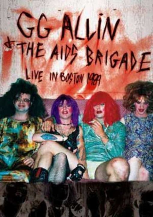 (image for) GG Allin - The Aids Brigade DVD (Live in Boston 1989)